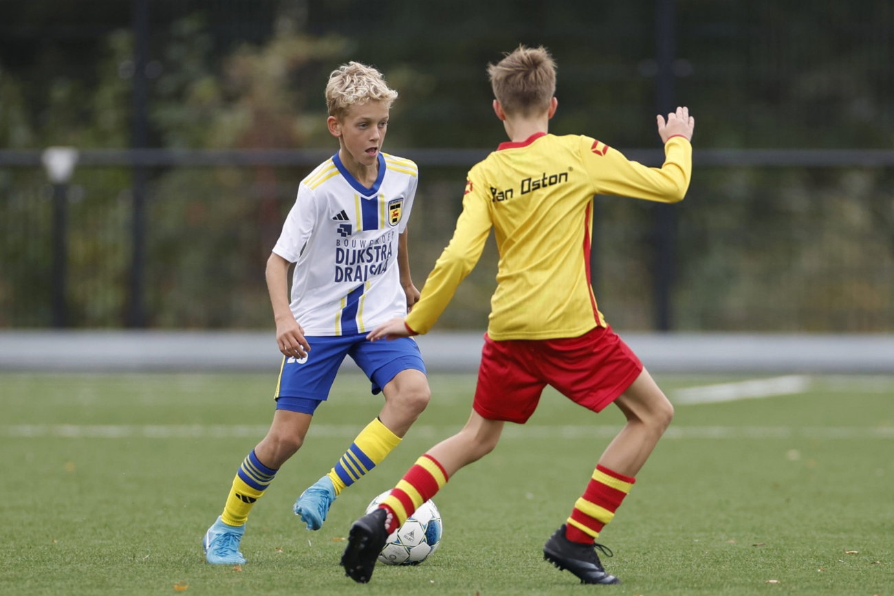 Overzicht jeugdopleiding: zeges voor O21, O19, O17 en O13