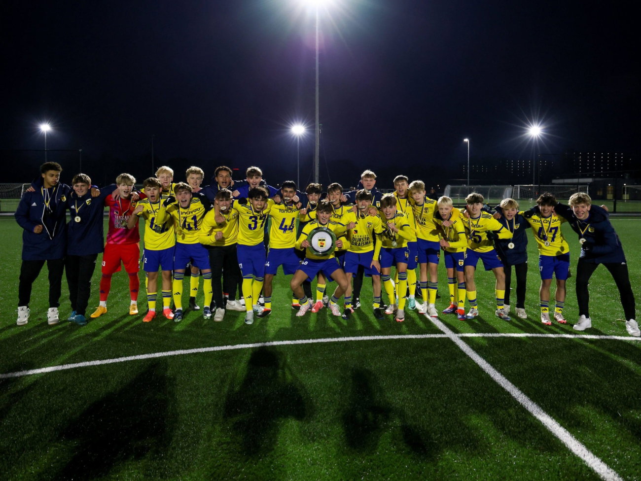 SC Cambuur O17 kroont zich tot najaarskampioen