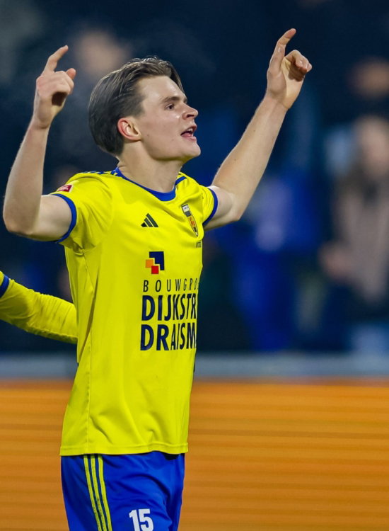 Spelers juichen samen
