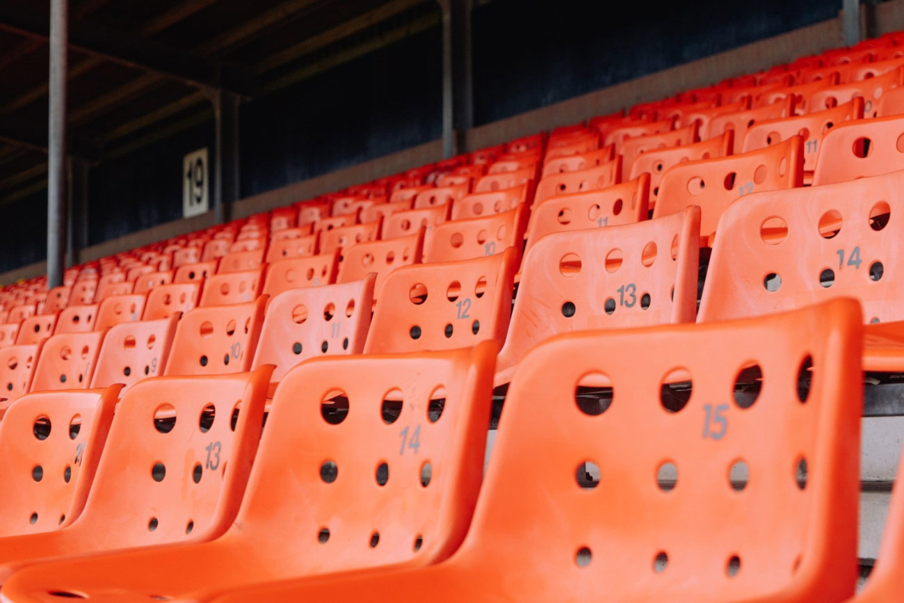 Praktische informatie ophalen stoeltjes oude stadion