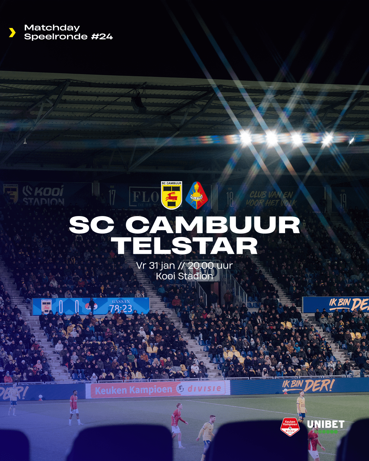 MATCHDAY: SC Cambuur – Telstar