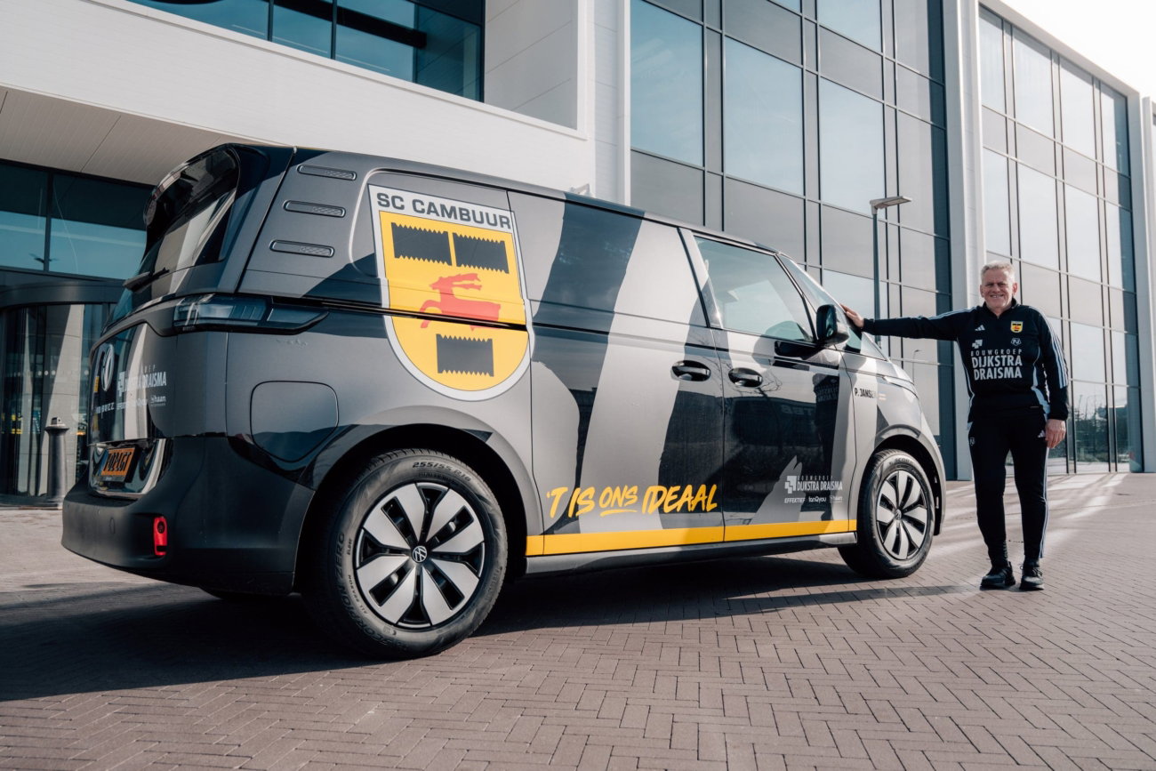 Splinternieuwe materiaalwagen voor SC Cambuur