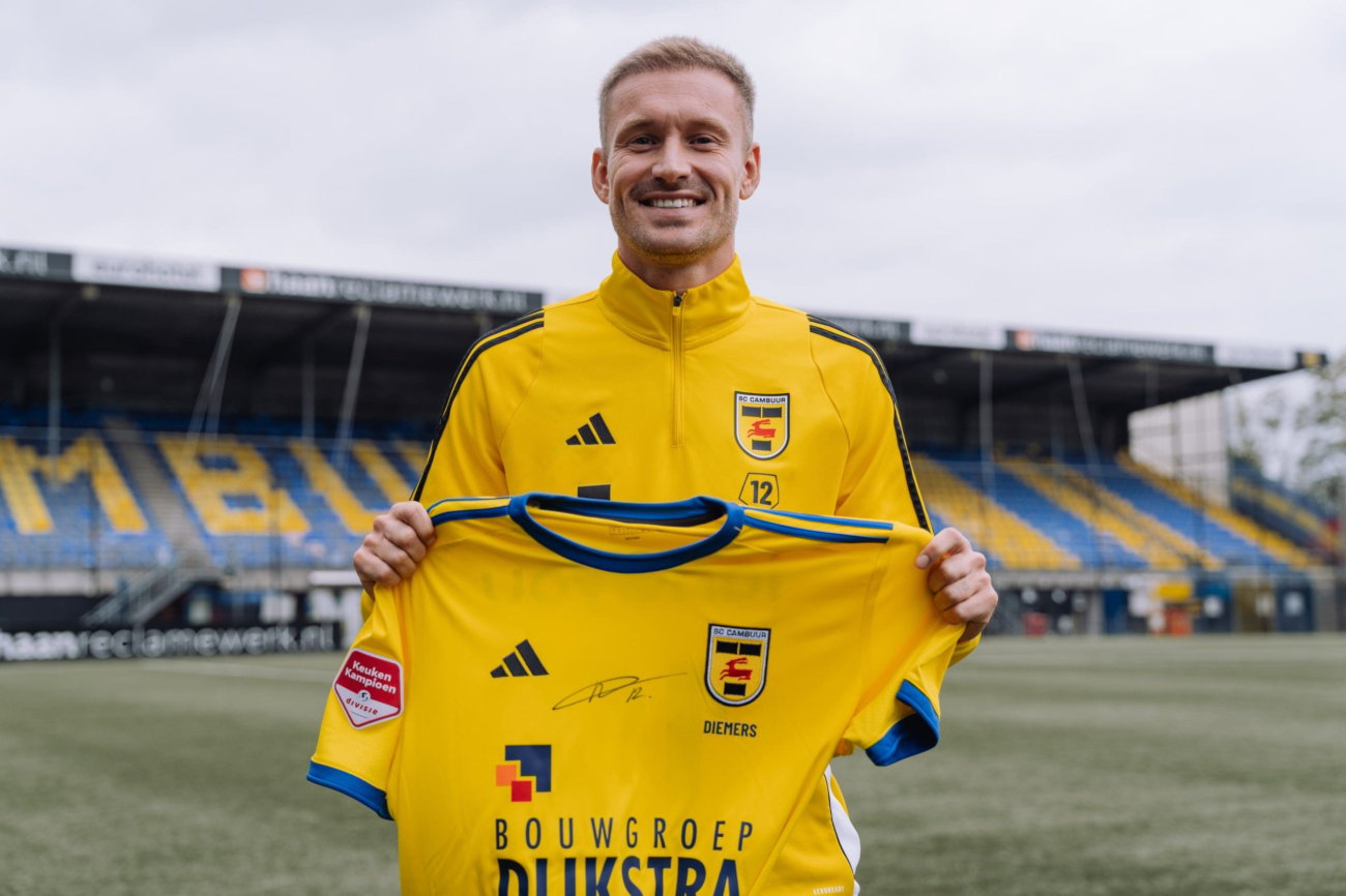 Maak kans op een gesigneerd wedstrijdshirt van Mark Diemers! (update)