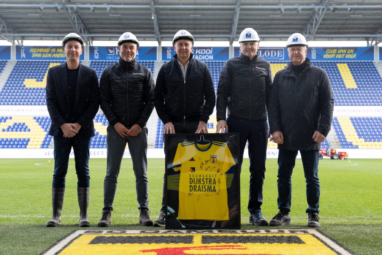 Op naar jaar 16, 17 en 18: Bouwgroep Dijkstra Draisma verlengt hoofdsponsorschap