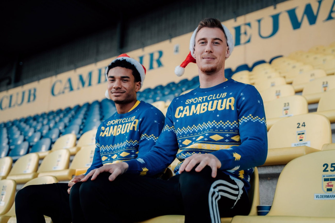 Nu verkrijgbaar: de originele SC Cambuur Kersttrui