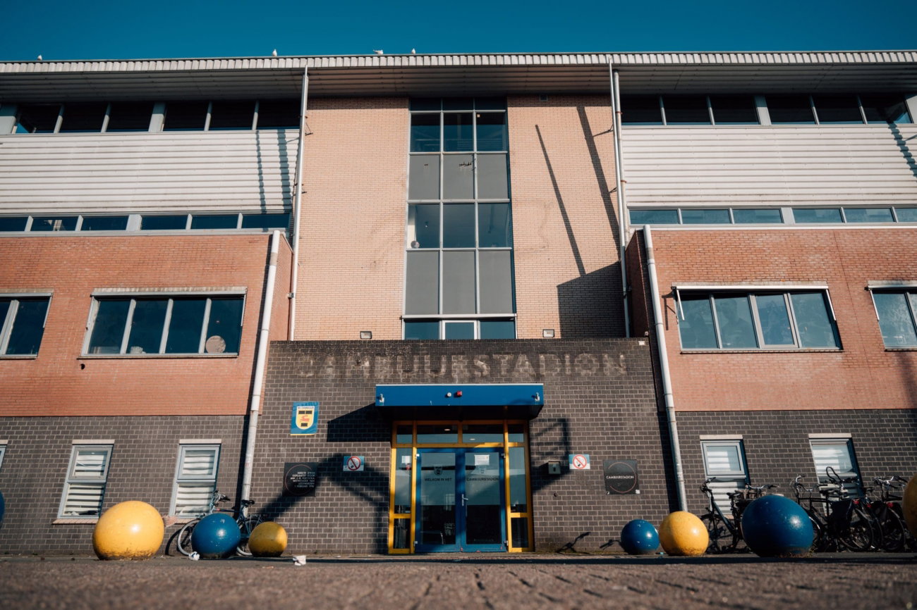 Hert en letters oude Cambuur Stadion verwijderd