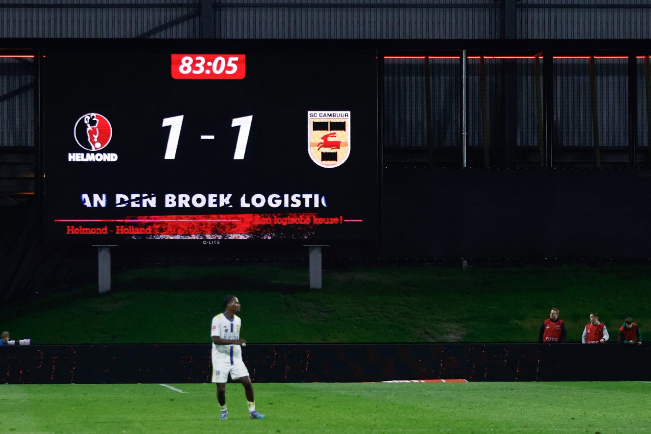 SC Cambuur ziet directe promotiedroom in Helmond vervagen