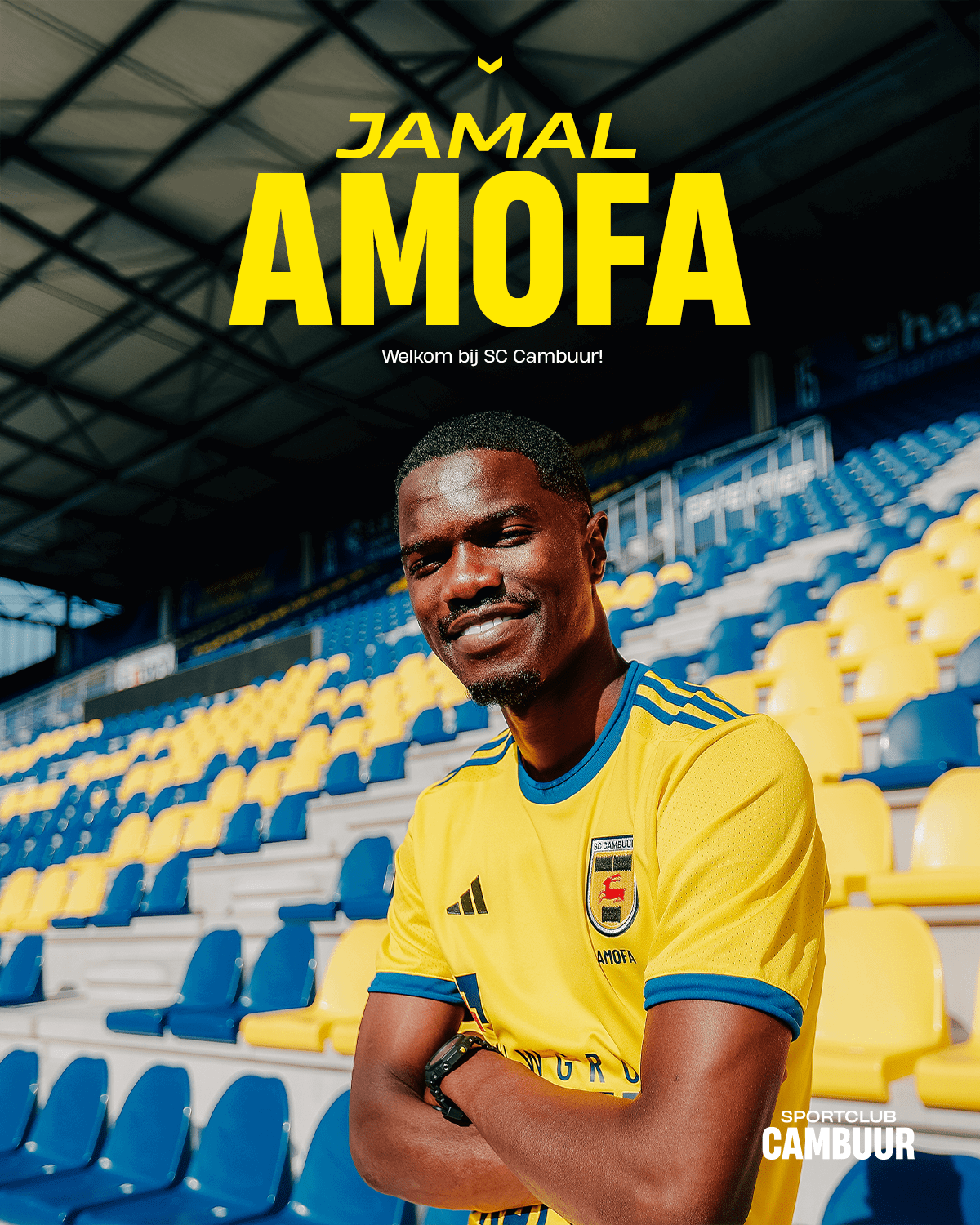 SC Cambuur versterkt zich met Jamal Amofa