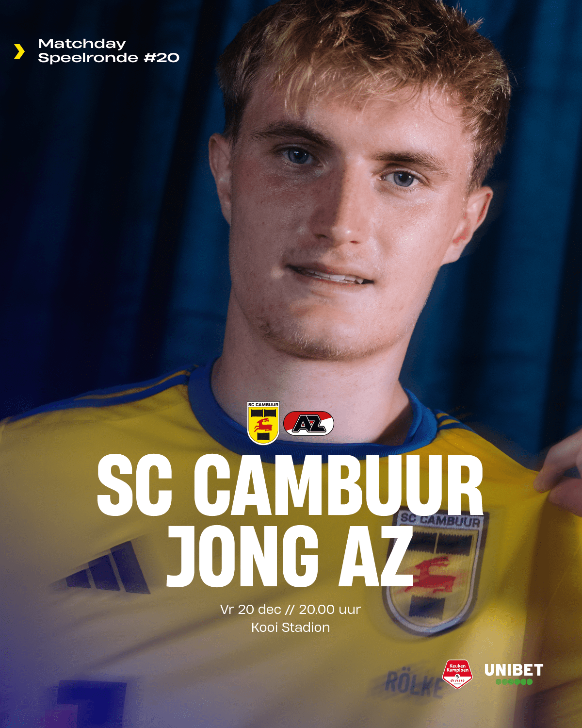 MATCHDAY: SC Cambuur – Jong AZ