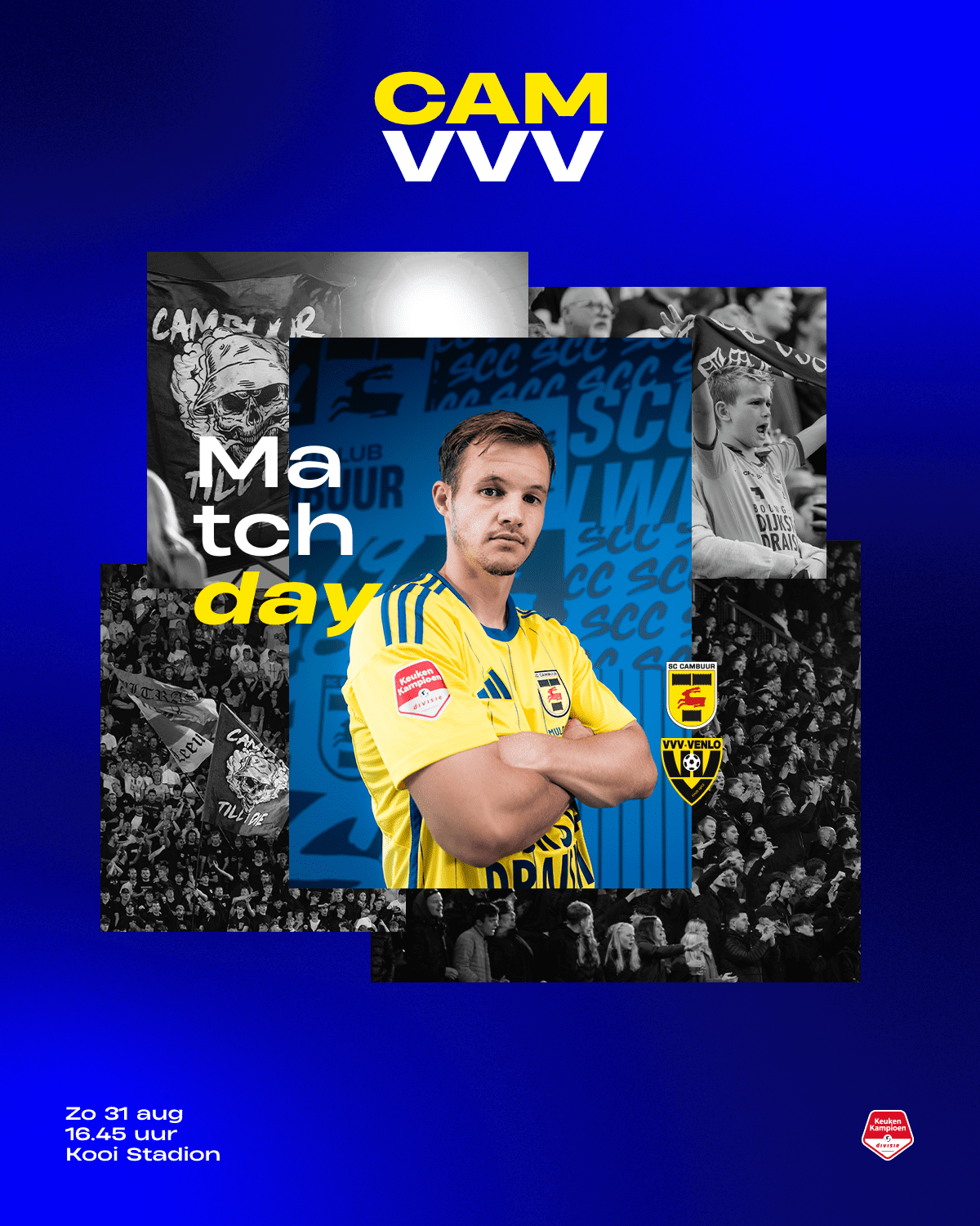 MATCHDAY: SC Cambuur – VVV-Venlo