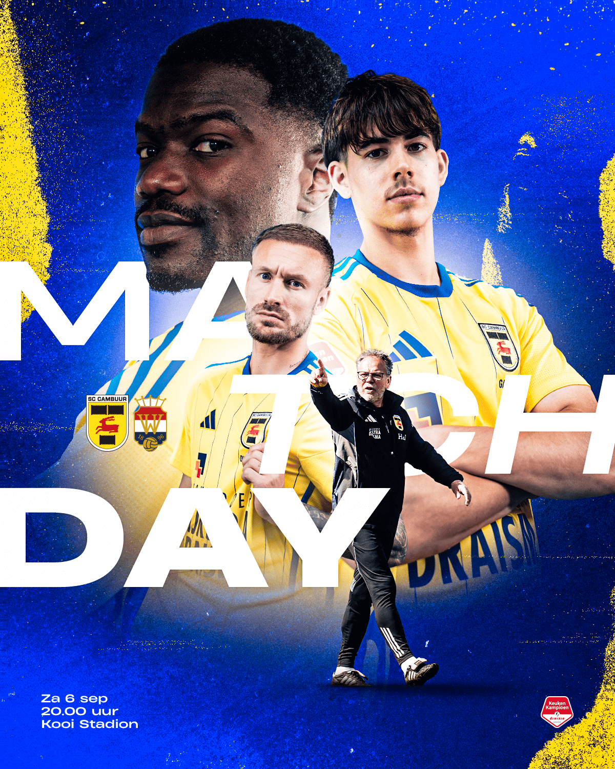MATCHDAY: SC Cambuur – Willem II