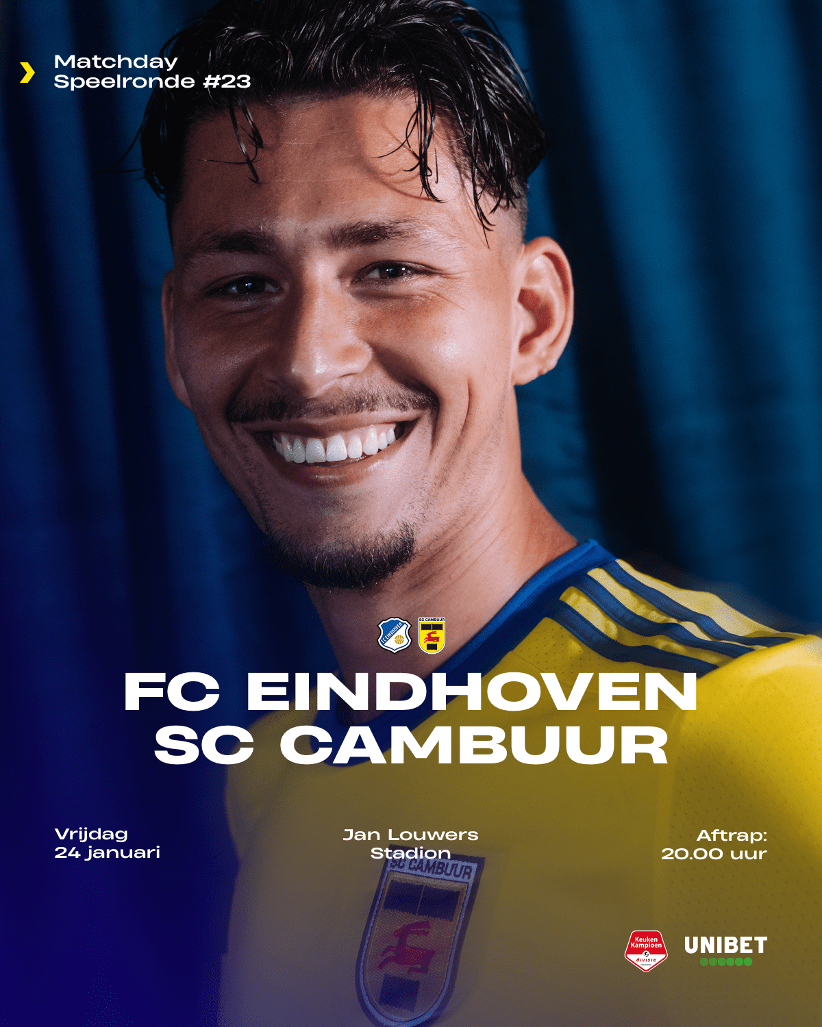 MATCHDAY: FC Eindhoven – SC Cambuur