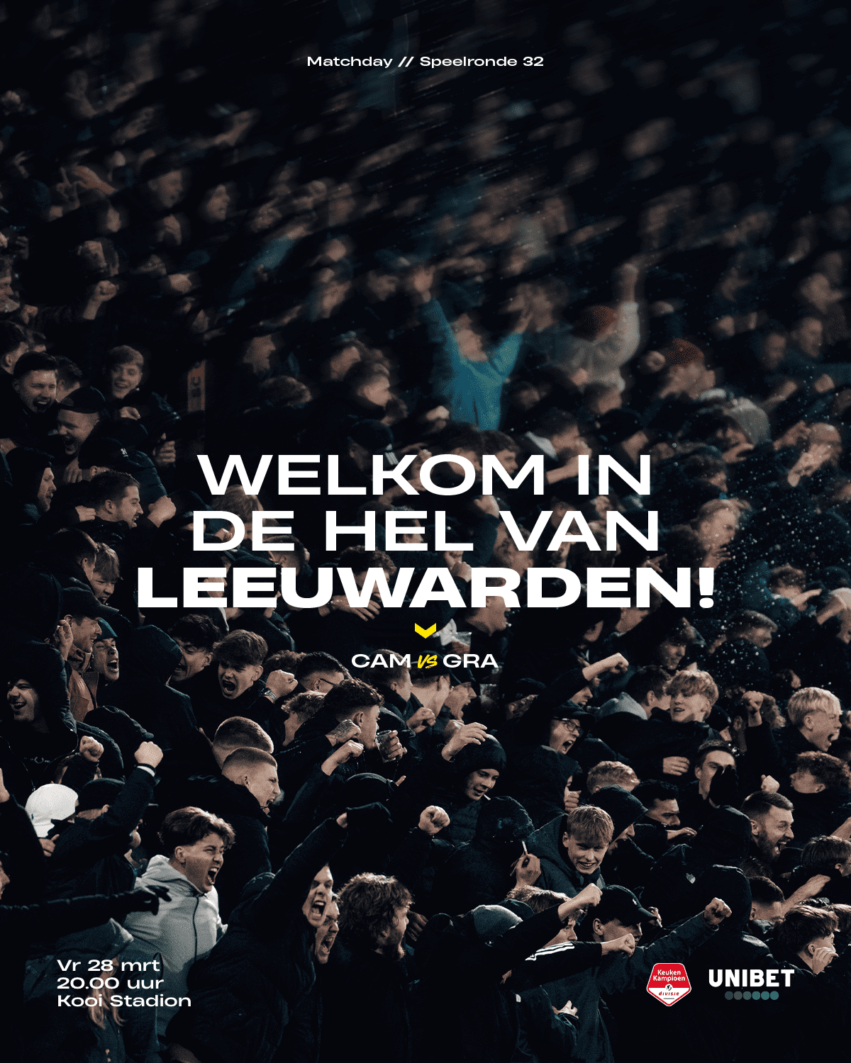 MATCHDAY: SC Cambuur – De Graafschap