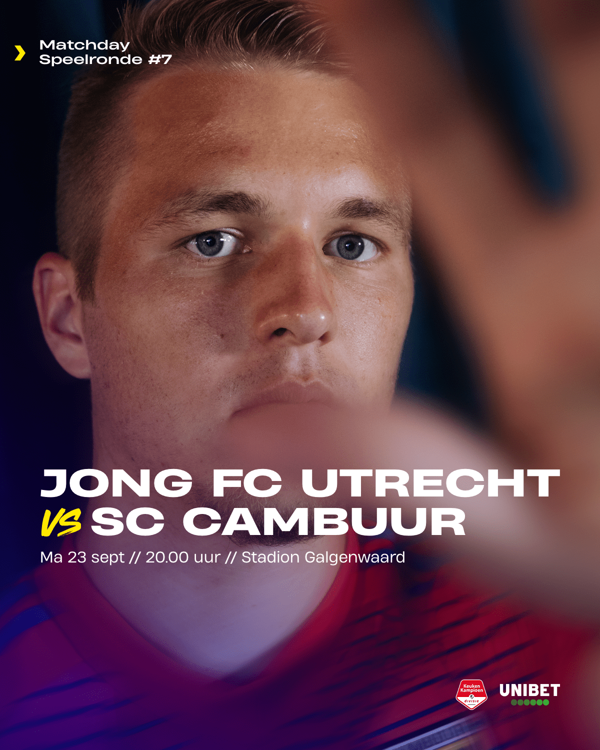 MATCHDAY: Jong FC Utrecht – SC Cambuur