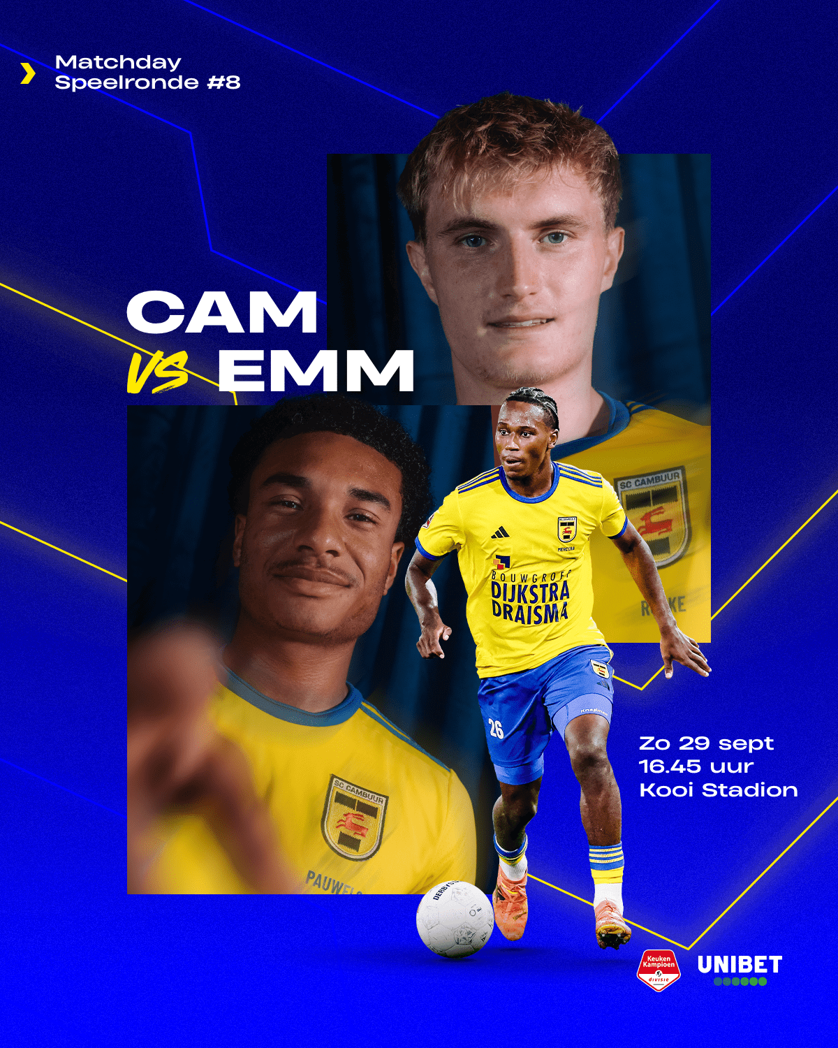 MATCHDAY: SC Cambuur – FC Emmen