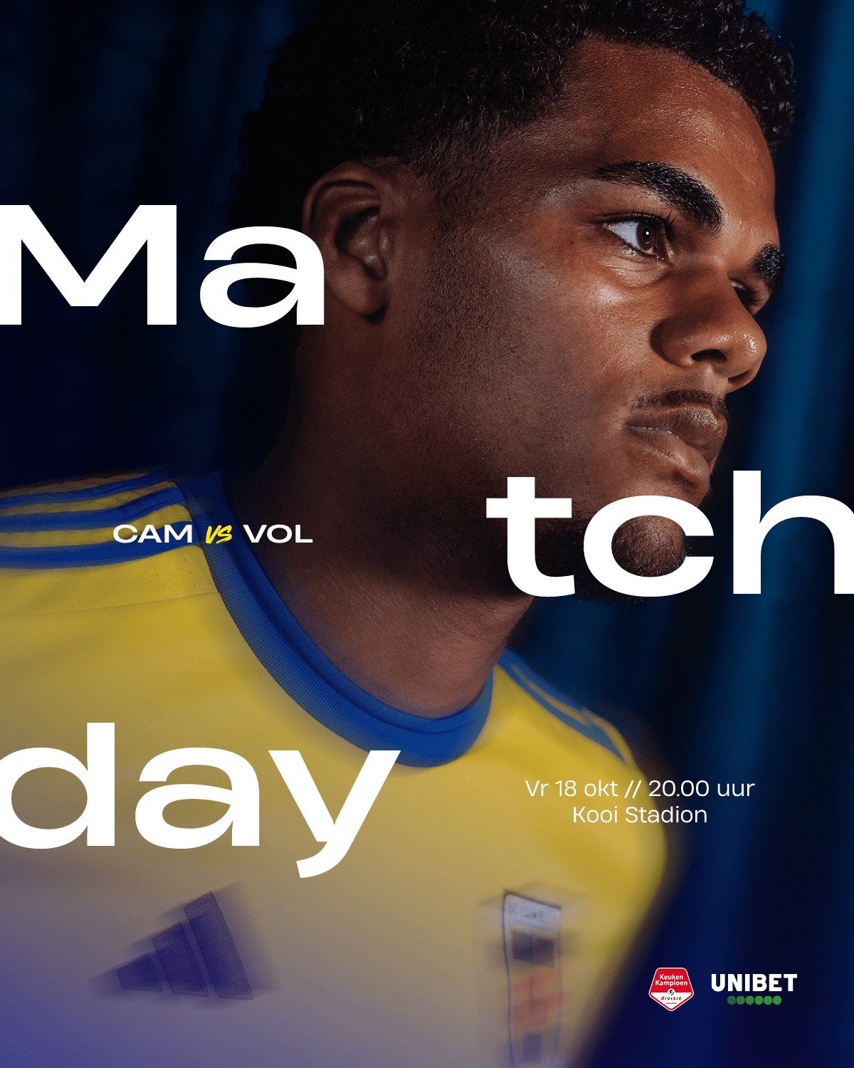 MATCHDAY: SC Cambuur – FC Volendam