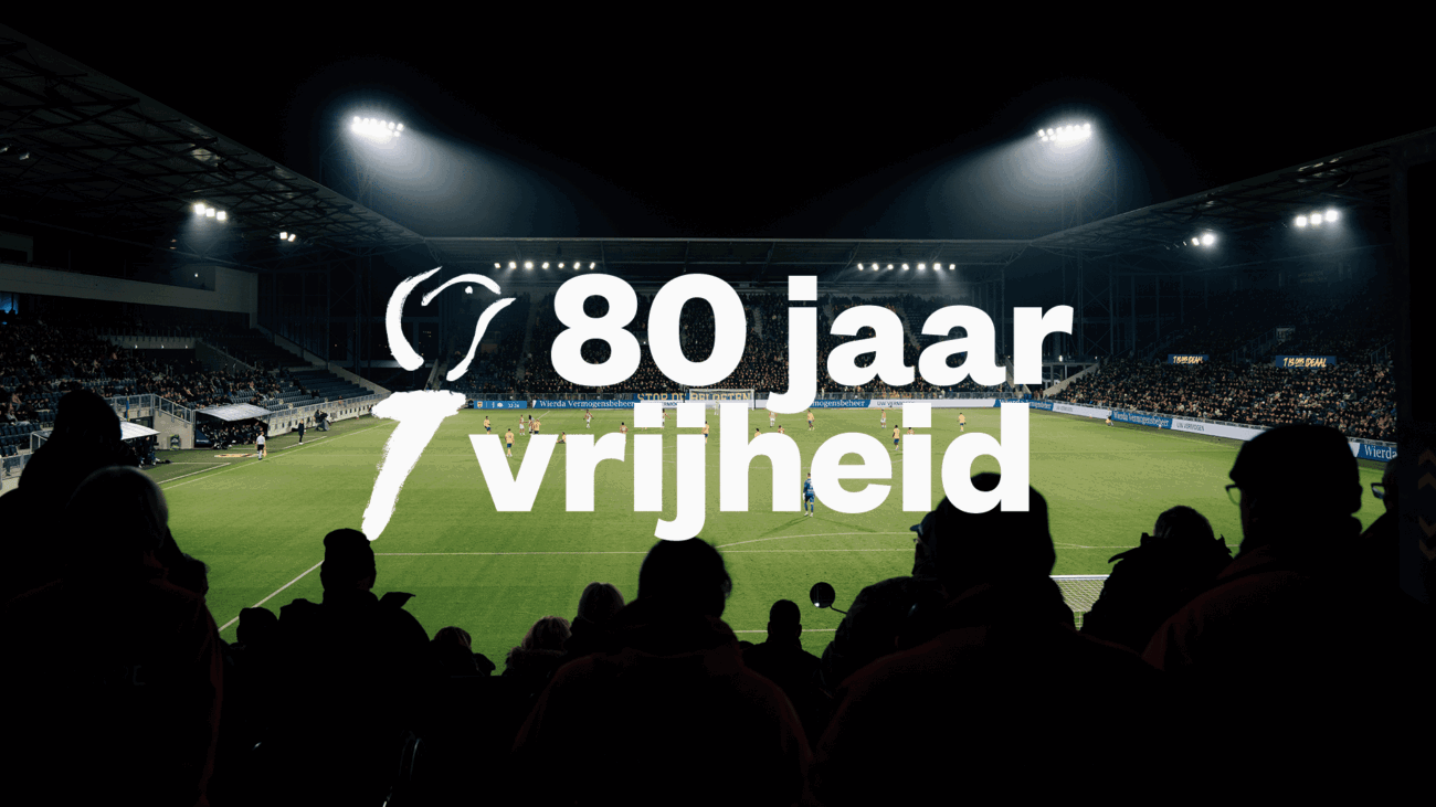 Wedstrijd SC Cambuur – Vitesse volledig in teken van 80 jaar vrijheid