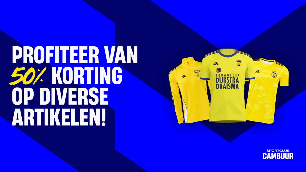 Profiteer van 50 procent korting op diverse artikelen