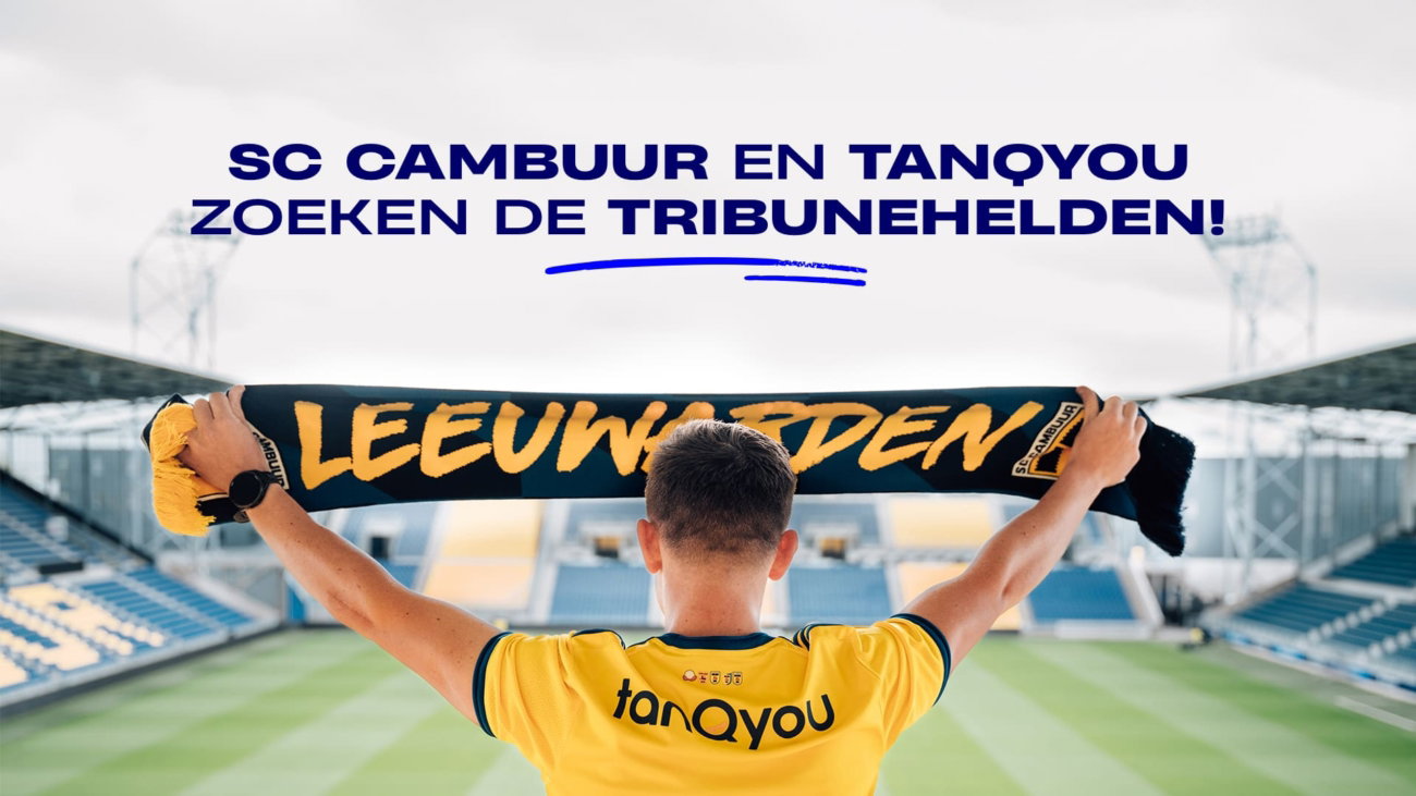 SC Cambuur en TanQyou zoeken ‘Tribune Helden’; wie gun jij een seizoenkaart?