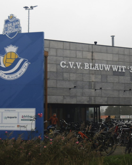 Clubgebouw van CVV Blauw Wit '34