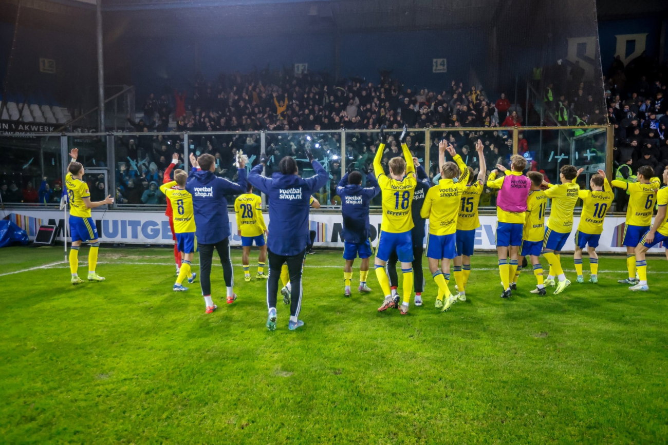 Update kaartverkoop uitwedstrijd tegen De Graafschap