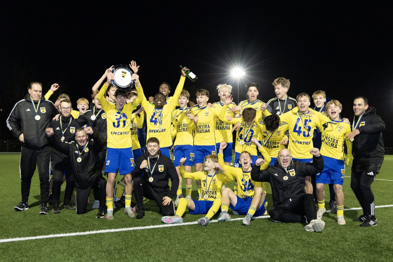 SC Cambuur O17 verovert najaarskampioenschap