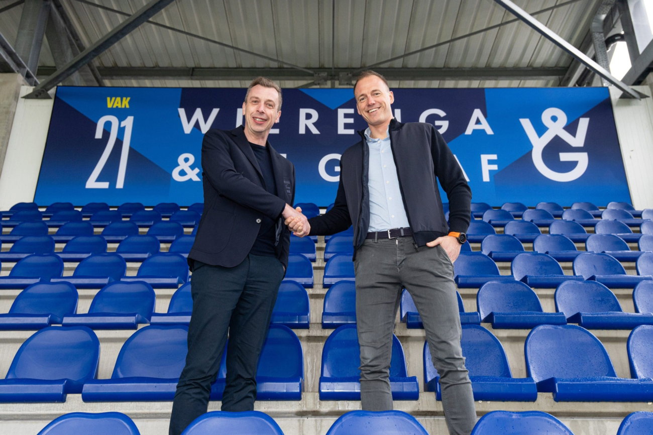 Wierenga & De Graaf nu nóg zichtbaarder in het Kooi Stadion