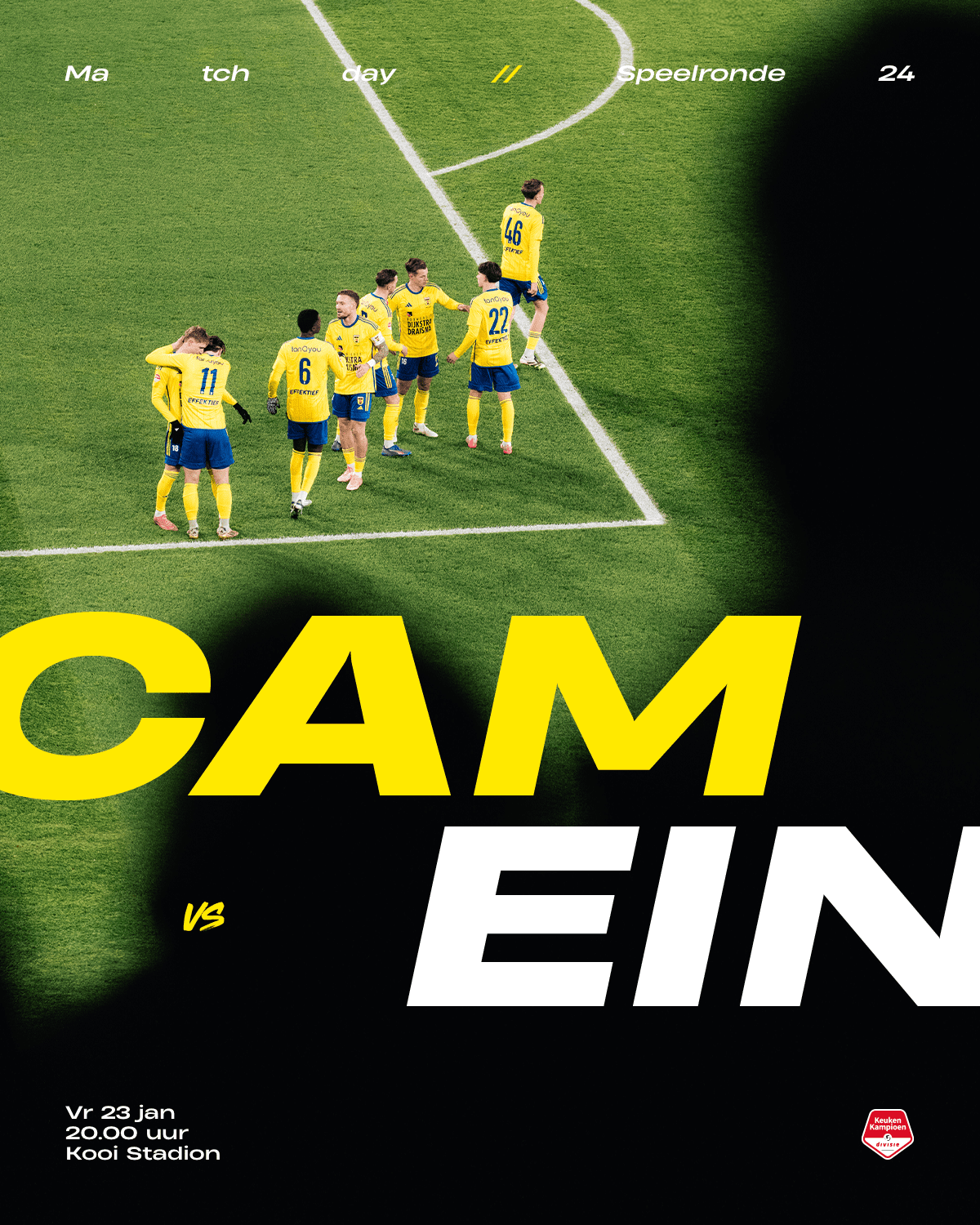 MATCHDAY: SC Cambuur – FC Eindhoven