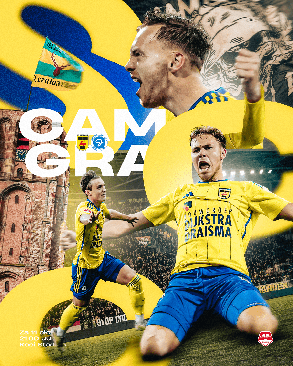 MATCHDAY: SC Cambuur – De Graafschap