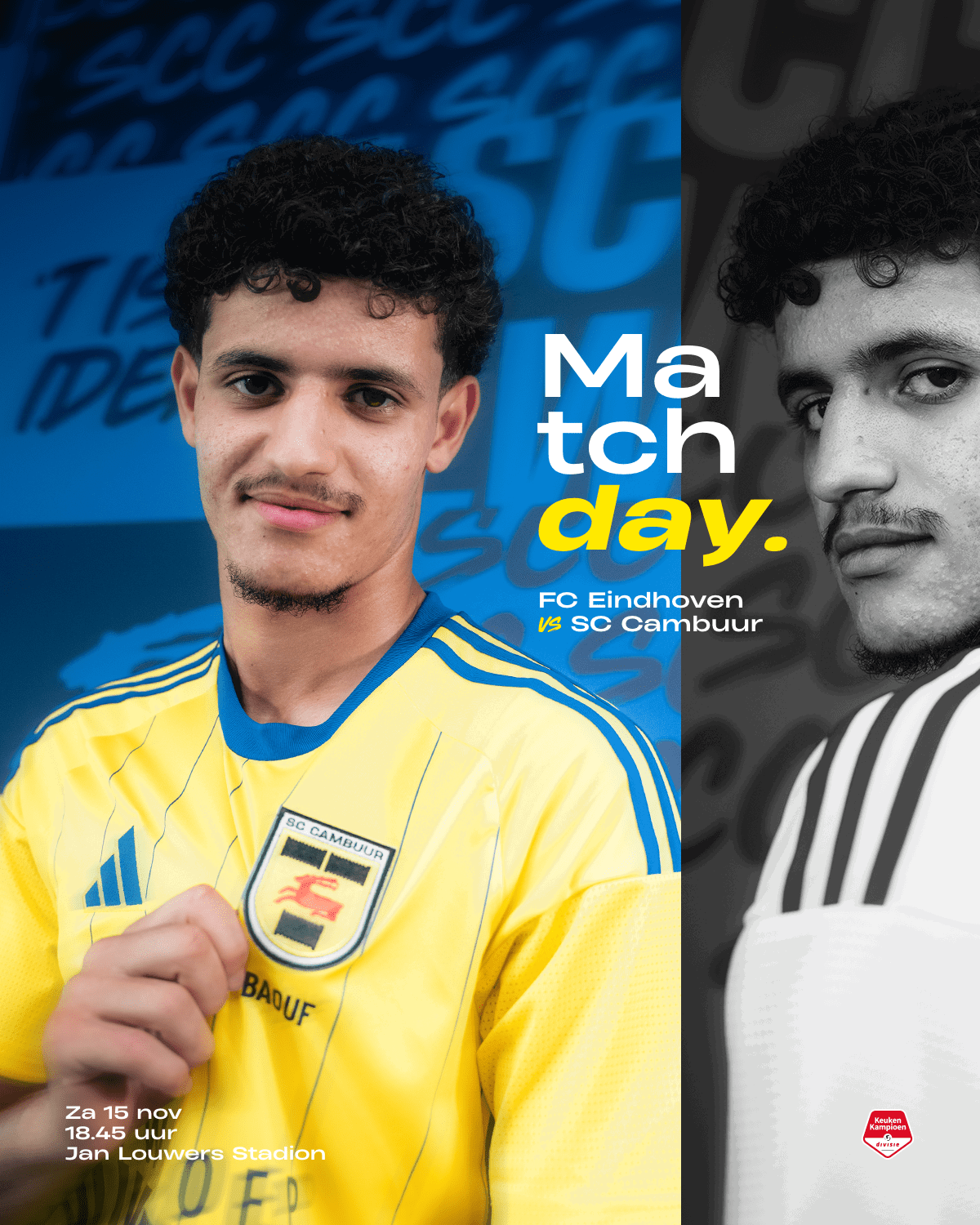 MATCHDAY: FC Eindhoven – SC Cambuur