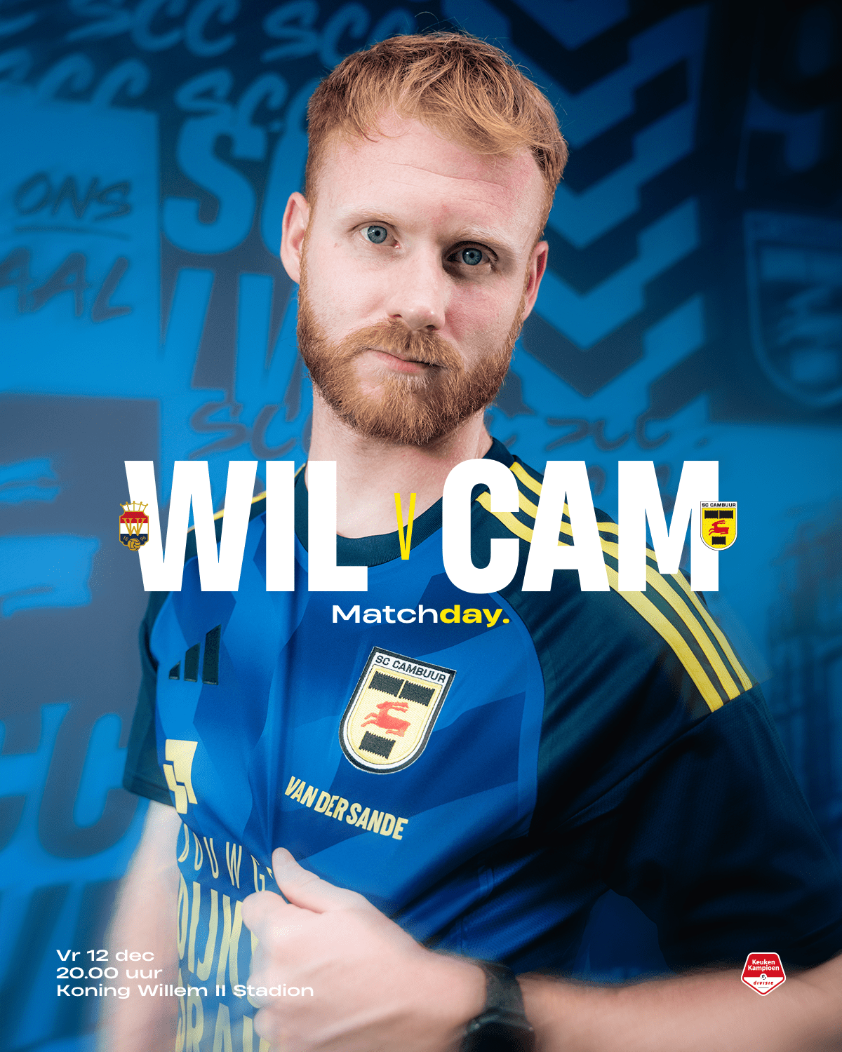 MATCHDAY: Willem II – SC Cambuur
