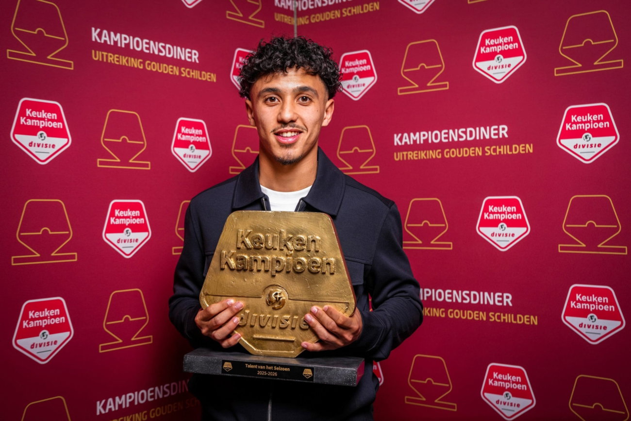 Ichem Ferrah wint Gouden Schild voor Talent van het Seizoen