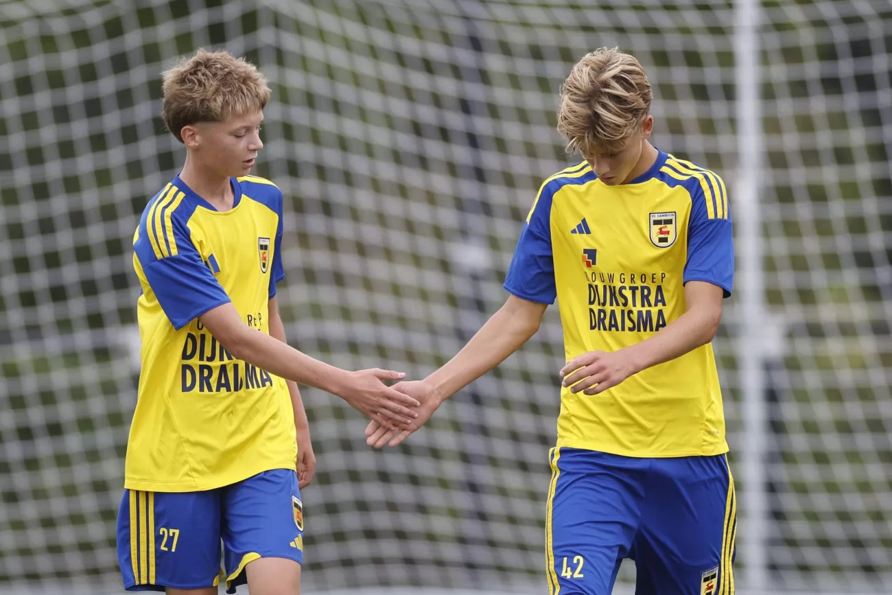 Overzicht jeugdopleiding: winst voor alle teams