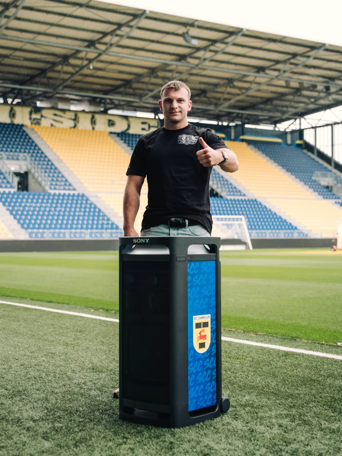 Seizoenkaarthouder Giovanni Bouma wint SC Cambuur x Sony ULT Tower 9