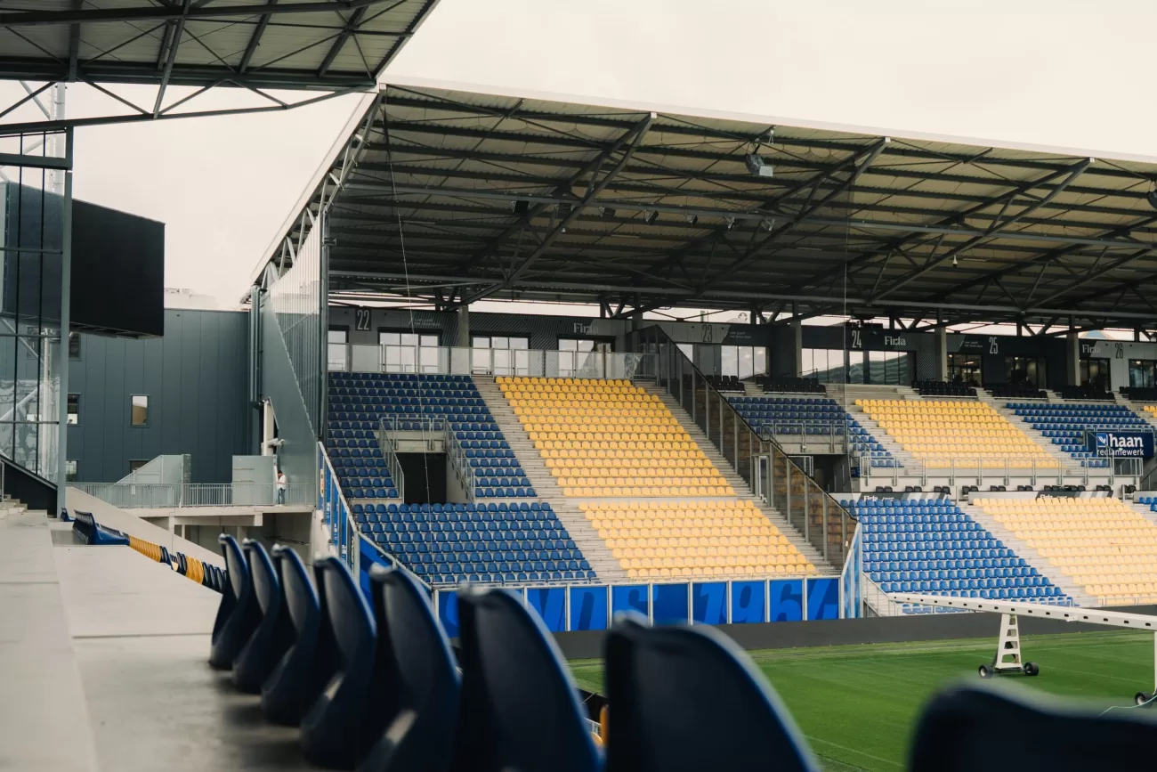 Uitsupporters weer welkom in Kooi Stadion na aanpassingen uitvak