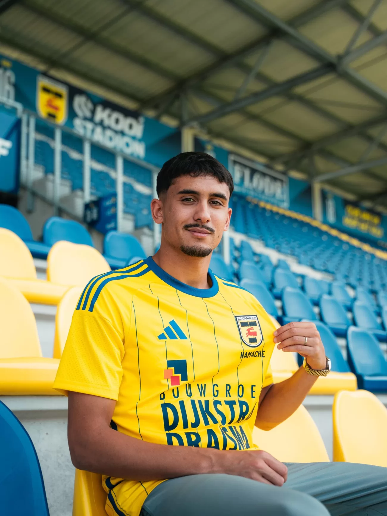 Versterking: Ilyes Hamache maakt overstap naar SC Cambuur