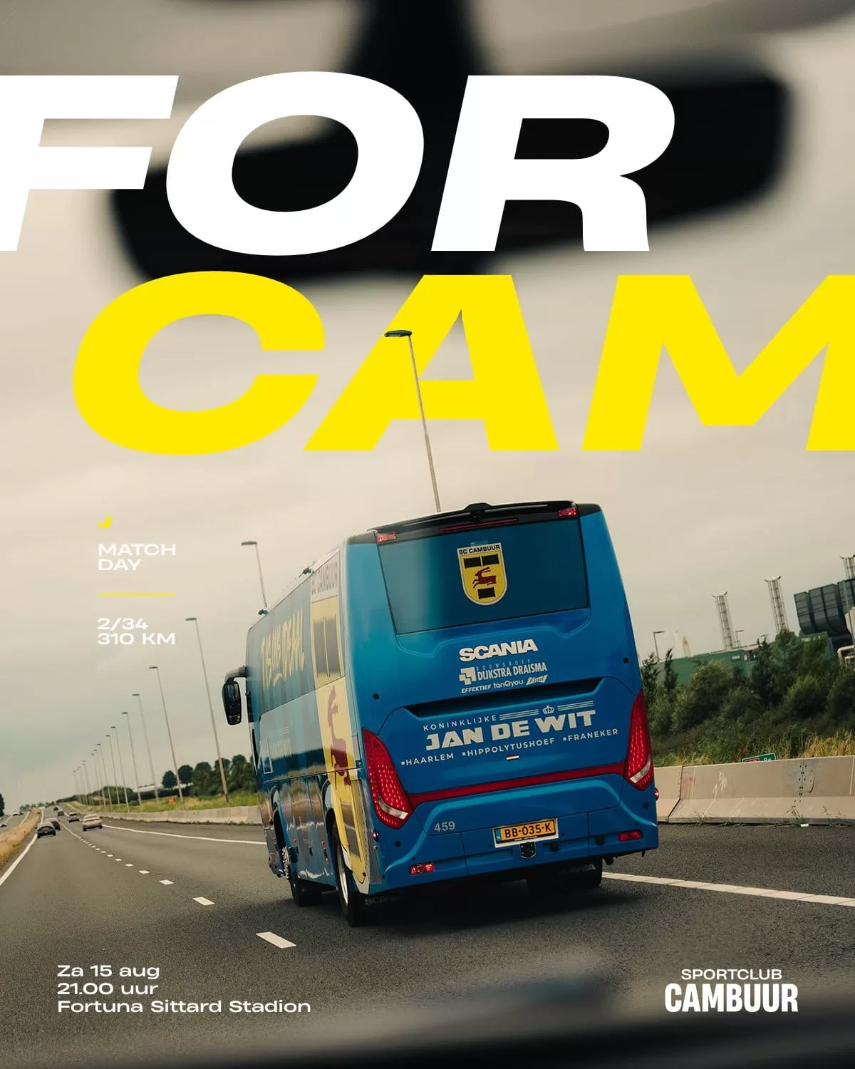 MATCHDAY: Fortuna Sittard – SC Cambuur