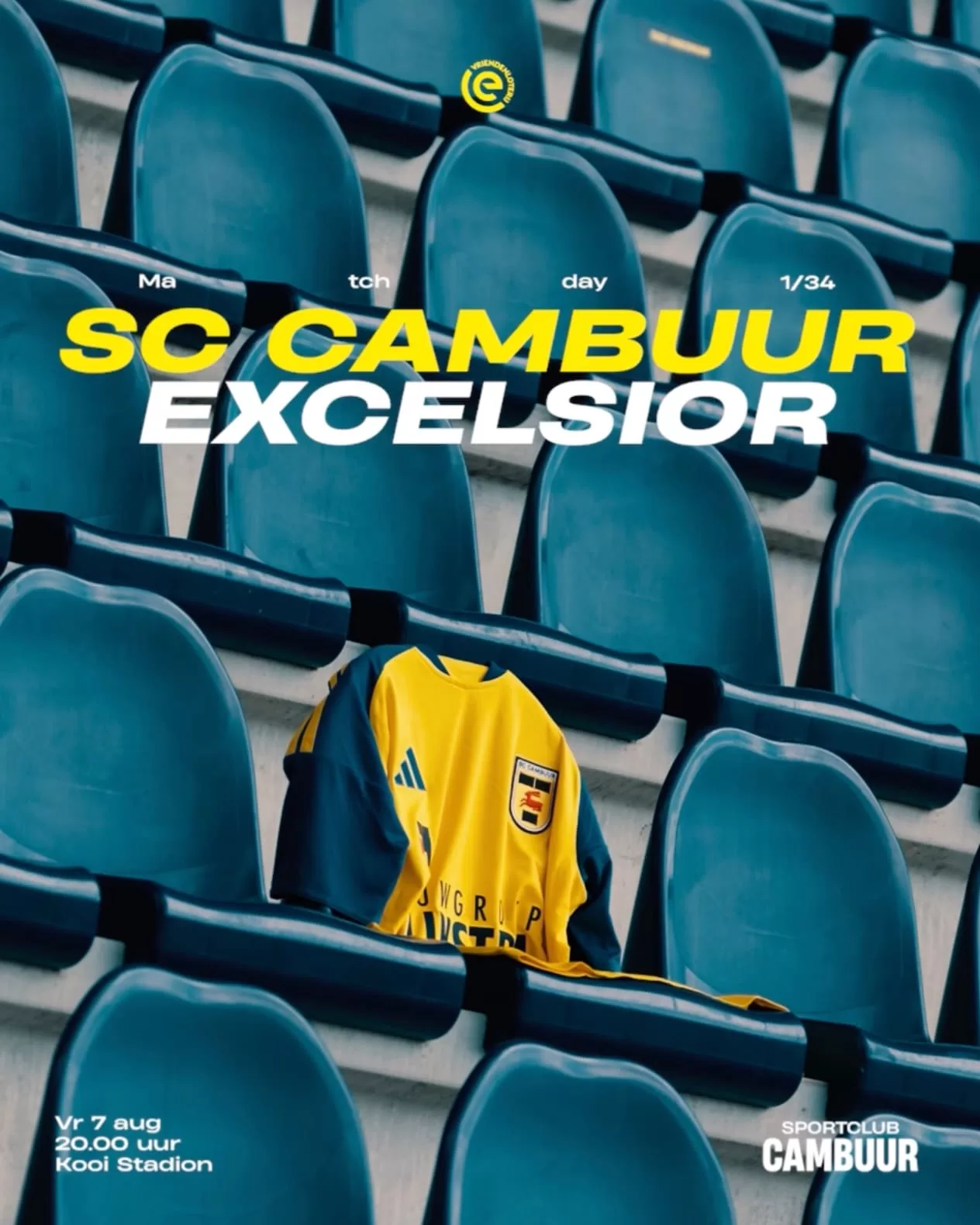 MATCHDAY: SC Cambuur – Excelsior Rotterdam